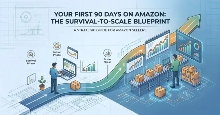 Your First 90 Days on Amazon: The Survival-to-Scale Blueprint